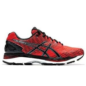 RARE Impossible to find NEW in BOX Asics GEL Nimbus 18 Mens size 12.5 Orange Blk